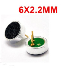 Микрофон электретный (EM6022) 6,0x2,2mm Микрофон электретный (EM6022) 6,0x2,2mm
