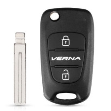 Корпус ключа Hyundai 3 кнопки VERNA ( жало TOY40 )