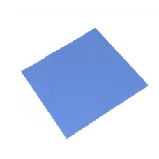 Термо - силиконовый коврик 100x100x1 мм ( синий )