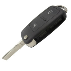 Корпус ключа VW VOLKSWAGEN 2 кнопки ( батарейка на плате )