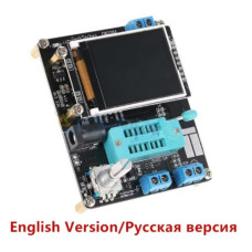Транзистор тестер GM328A LCR с функцией ESR метра и генератор русская прошивка Транзистор тестер GM328A LCR с функцией ESR метра и генератор русская прошивка