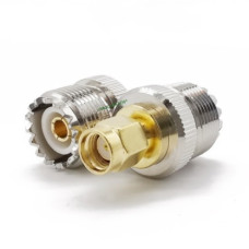 Переходник гнездо SMA - гнездо UHF ( 7319505 ) Переходник гнездо SMA - гнездо UHF ( 7319505 )