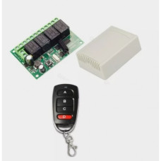 Комплект дистанционного управления 433 МГц 5-24VDC 4 канала KR1204B-4-V06