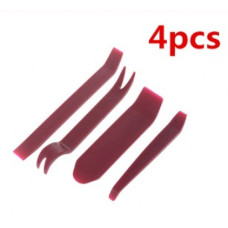 Набор авто демонтаж пластик 4 pcs (малиновый)