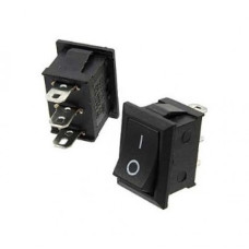Переключатель 220V 3pin 2положения (без подсветки) KCD1-102 Переключатель 220V 3pin 2положения (без подсветки) KCD1-102