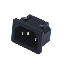 Штекер 220V монтажный ( IEC320 С14 ) 15A Штекер 220V монтажный ( IEC320 С14 ) 15A