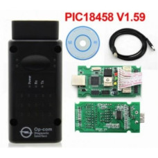 Диагностический инструмент Op-com PIC18F458 прошивка V1.59