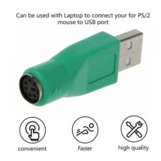 Переходник штекер USB-A - гнездо SVHS 6 pin Переходник штекер USB-A - гнездо SVHS 6 pin