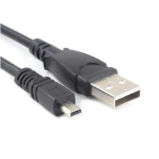Шнур штекер USB-A - штекер USB mini 8pin 1,5м Шнур штекер USB-A - штекер USB mini 8pin 1,5м