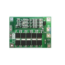 Контроллер заряда Li-ion аккумулятора BMS 3S  60A 12V