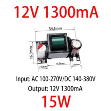 Блок питания ( адаптер ) 12V 1,3A 15W ( плата ) Блок питания ( адаптер ) 12V 1,3A 15W ( плата )