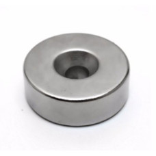 Неодимовый магнит 10x3мм 1,8 кг ( № 16 ) с отверстием