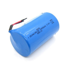 Элемент литий-тионил хлоридный с выводами ER34615-LD 3,6V А373/LR20/D LSC19000-D Элемент литий-тионил хлоридный с выводами ER34615-LD 3,6V А373/LR20/D LSC19000-D