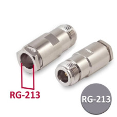 Гнездо N-розетка на кабель RG-8, RG-213