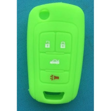 Чехол для Chevrolet 4кн Camaro Cruze Volt Equinox Spark (силиконовый) зеленый Чехол для Chevrolet 4кн Camaro Cruze Volt Equinox Spark (силиконовый) зеленый