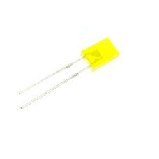 Светодиод прямоугольный 2x5мм FYL-2513YD желтый
