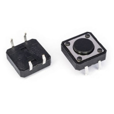Кнопка тактовая TC-12EF 12х12 h=4мм Кнопка тактовая TC-12EF 12х12 h=4мм