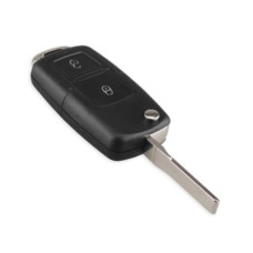 Корпус ключа VW VOLKSWAGEN 2 кнопки ( батарейка на корпусе CR2032 )