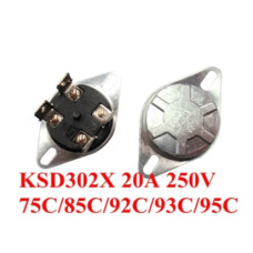 Термопредохранитель (термостат) KSD302X ( 95 °C ) 250V 15A Термопредохранитель (термостат) KSD302X ( 95 °C ) 250V 15A