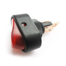 Переключатель 12V 3pin 2положения (с подсветкой) ASW-20 Переключатель 12V 3pin 2положения (с подсветкой) ASW-20