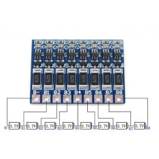 Балансировочная плата Li-ion аккумулятора 8S HX-JH-008