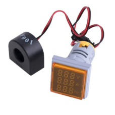 Вольтамперметр частотомер 0.56" AC 500VAC 100A AC ( желтый ) AD16-22FVA Вольтамперметр частотомер 0.56" AC 500VAC 100A AC ( желтый ) AD16-22FVA
