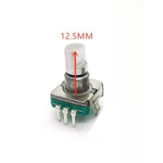 Энкодер EC11 5 Pin ( 12,5мм мет. лыска ) Энкодер EC11 5 Pin ( 12,5мм мет. лыска )