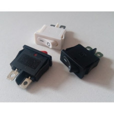 Переключатель 220V 2pin 2положения (без подсветки) KCD1-110 Переключатель 220V 2pin 2положения (без подсветки) KCD1-110