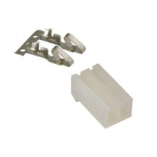 PHU-02 (DS1072-2 F) розетка на кабель 2 pin 3,96мм