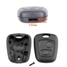 Корпус ключа RENAULT 2 кнопки ( 9,65 x 2,55mm ) ( без жала ) Корпус ключа RENAULT 2 кнопки ( 9,65 x 2,55mm ) ( без жала )