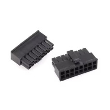 Гнездо на кабель 4,2мм 2x7 pin Разъем Mini Fit ( черный )
