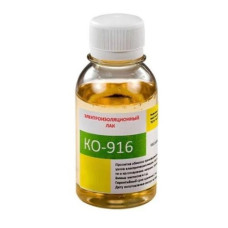 Электроизоляционный лак KO-916 (KO916) 40мл стекло Электроизоляционный лак KO-916 (KO916) 40мл стекло