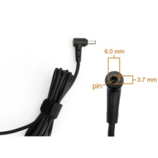 Шнур питания ноутбука ASUS  ( 6,0 x 3,7+pin )
