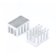 Радиатор игольчатый 11x11x5мм ( SILVER )