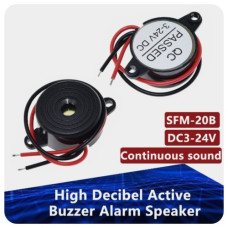 Зуммер с генератором SFM-20B DC3-24V Зуммер с генератором SFM-20B DC3-24V
