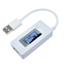 Тестер USB2.0 интеллектуальный цифровой ( KCX-017 ) с хвостом Тестер USB2.0 интеллектуальный цифровой ( KCX-017 ) с хвостом