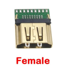 Гнездо HDMI 19pin на плате JK1-168