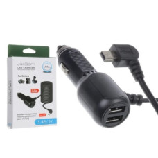 Зарядное устройство 12-24VDC 5VDC 3400mA в прикур. 5pin mini +USB Зарядное устройство 12-24VDC 5VDC 3400mA в прикур. 5pin mini +USB