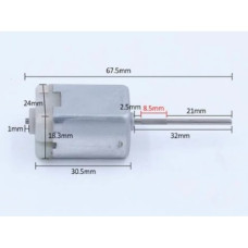 Мотор FC-280 32мм DC 12V 11800 об./мин. с насечкой Мотор FC-280 32мм DC 12V 11800 об./мин. с насечкой