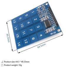 Arduino сенсорный переключатель Ttp22916-Way Arduino сенсорный переключатель Ttp22916-Way
