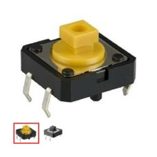 Кнопка тактовая TC-12EF 12х12 h=7,3мм KFC Кнопка тактовая TC-12EF 12х12 h=7,3мм KFC