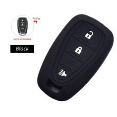 Чехол для Chevrolet 3кн Traverse Equinox Blazer (силиконовый) черный Чехол для Chevrolet 3кн Traverse Equinox Blazer (силиконовый) черный