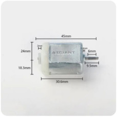 Мотор FC-280 9,5мм DC 12V 11800 об./мин. с насечкой Мотор FC-280 9,5мм DC 12V 11800 об./мин. с насечкой