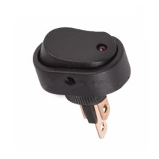 Переключатель 12V 3pin 2положения (с подсветкой) ASW-20 Переключатель 12V 3pin 2положения (с подсветкой) ASW-20