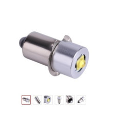 Лампочка 12V 1W  LED ( фонарик ) P13.5S