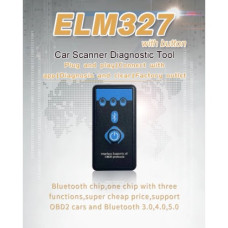 Диагностический инструмент ELM327 mini OBD2 V1.5 Bluetooth ( Android / IOS / Windows )