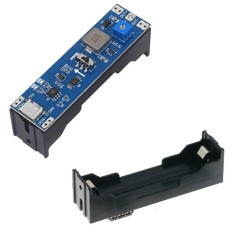 Модуль заряда Li-ion 4.2V с повышающим DC-DC преобразователем до 14V с отсеком ( TP4056-MT3608 V1.1 ) Модуль заряда Li-ion 4.2V с повышающим DC-DC преобразователем до 14V с отсеком ( TP4056-MT3608 V1.1 )