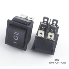 Переключатель 220V 6pin 3 положения (без фиксации) KCD4 Переключатель 220V 6pin 3 положения (без фиксации) KCD4