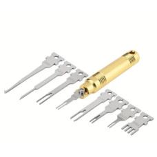 Инструмент для снятия автомобильной клеммы провод с разъемов 8pcs с ручкой Инструмент для снятия автомобильной клеммы провод с разъемов 8pcs с ручкой