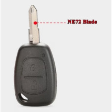 Корпус ключа RENAULT 2 кнопки ( жало NE72 ) KANGO Корпус ключа RENAULT 2 кнопки ( жало NE72 ) KANGO